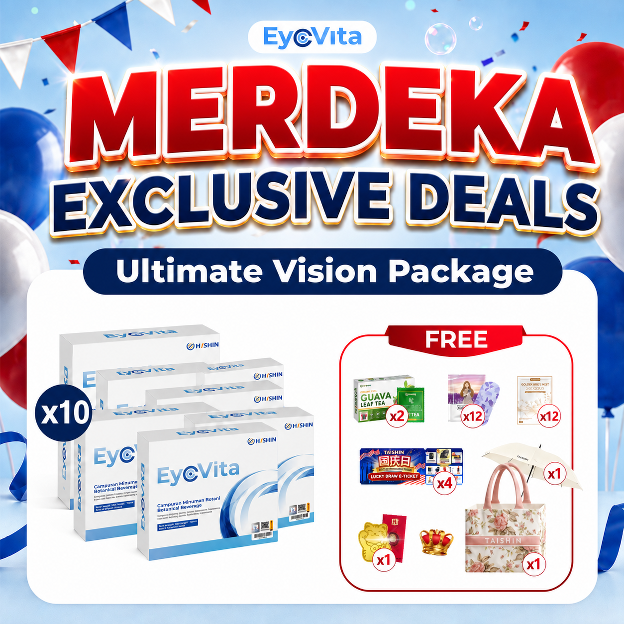 Hishin EyeVita Botanical Beverage